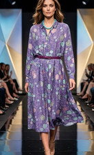 Gudrun sjoden lila - , kleid