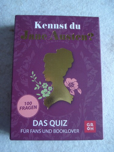 Groh jane austen quiz 100 - groh,