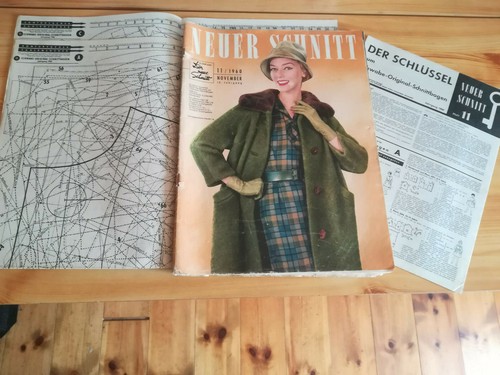 Vintage modezeitschrift - vintage,