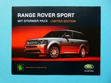 Prospekt / Katalog / Brochure Range Rover Sport Stormer Pack  04/06