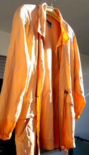 Seiden Long-Jacke/Parka