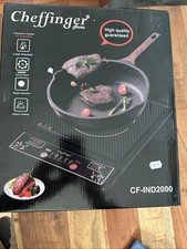 Cheffinger Home  2000W Induktionskochfeld - Schwarz CF-IND 2000