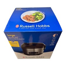 Russell Hobbs Reiskocher 1,2l inkl. Dampfgarer -Einsatz mit Aroma-Klappdeckel