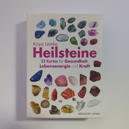 Heilsteine set mit booklet - set,