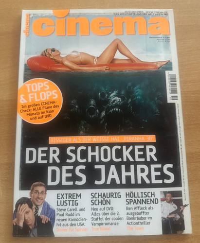 Cinema filmmagazin heft - cinema,