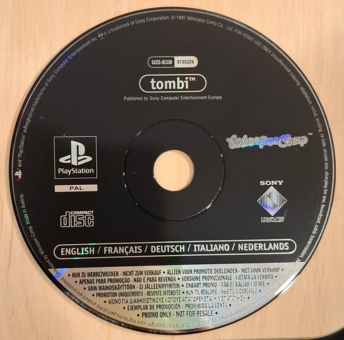 Tombi ps1 promo disc - -,