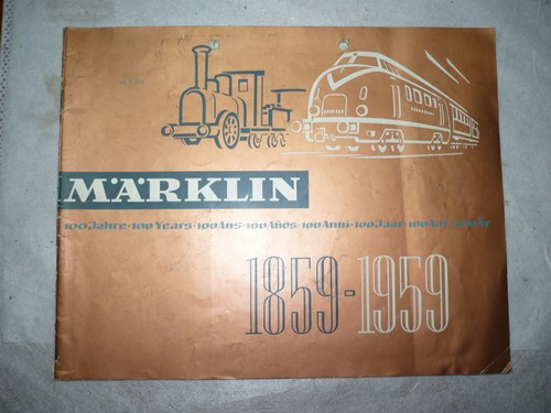 Märklin katalog 1959 mit - katalog,