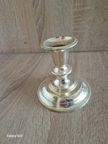 Versilberter kerzenständer - versilberter,