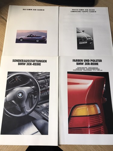 Auto prospekt bmw e36 cabrio - prospekt:,