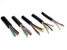 H07RN-F Gummi Schlauchleitung Gummikabel Rundleitung Gummi Leitung Meterware (1,