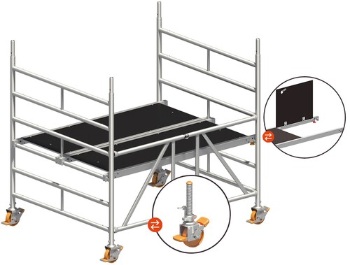 Rollgerüst layher zifa - zifa, 150