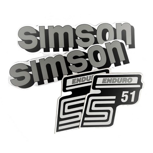 Simson aufkleber schriftzug - simson,