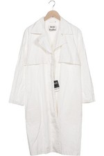 Acne Studios Mantel Damen Jacke Parka Gr. EU 36 Baumwolle Weiß #m341j1b