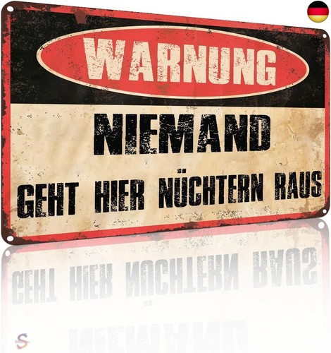 Warnung niemand geht hier - niemand,