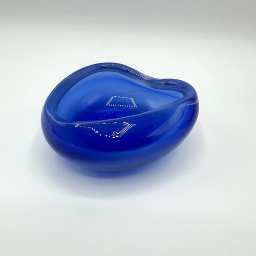 Schale schälchen glas blau - schale,