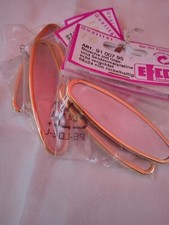 1 Brosche 68/24 mm oval