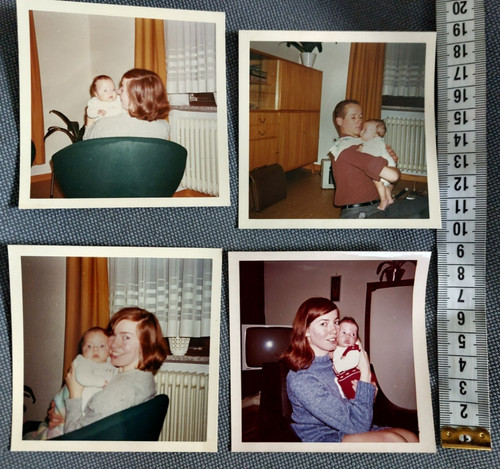 Vintage fotos 60er 70er - 4x,