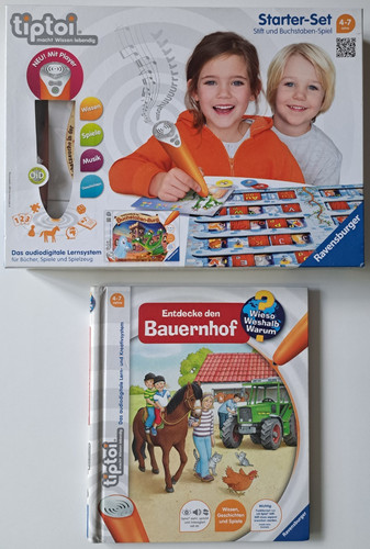 Tiptoi starter set mit - stift, +