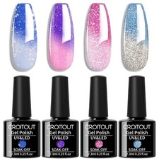 UV Nagellack Thermo Set 4