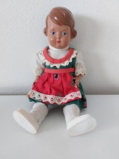 Puppe Schildkröt Inge, alt, 25 cm, Sammlung, sehr guter Zustand