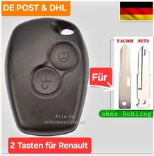 2 Tasten Ersatz Schlüssel