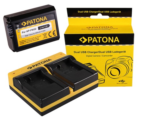 Patona akku dual ladegerät - patona, +