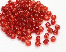 50g Rocailles 4mm Perlen klar