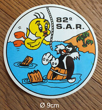Sticker Aufkleber Aeronautica Militare 82° SAR Search Rescue Sylvester Tweety
