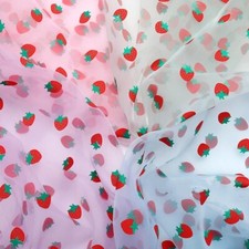 Süß Erdbeere Netzstoff