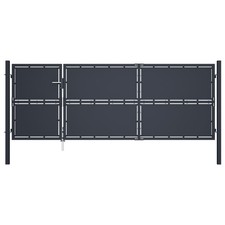 Gartentor stahl 350x125 - stahl,