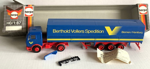 Herpa 87 mb sattelzug - ho/1:87,
