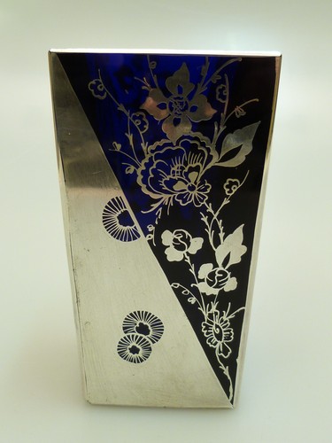Art deco vase blaues - deco,