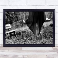 Sommer schwingende Füße Fuß