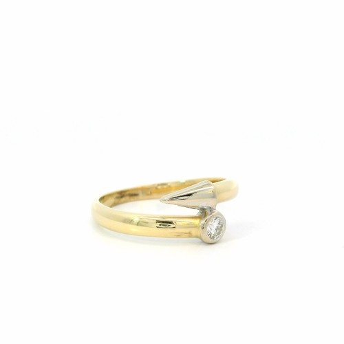 Damenring goldring bicolor - damenring,,