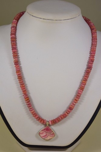 Rhodochrosit 157ct anhänger - 157ct.,