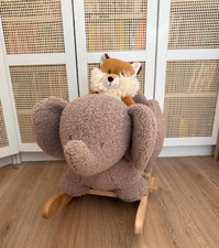 Schaukeltier Schaukelpferd Nattou Elefant *Neu* 59cm Wippe Schaukel 