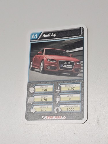 Audi einzelkarte - -,