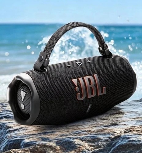 Schwarz jbl charge tragbarer - schwarz, 6