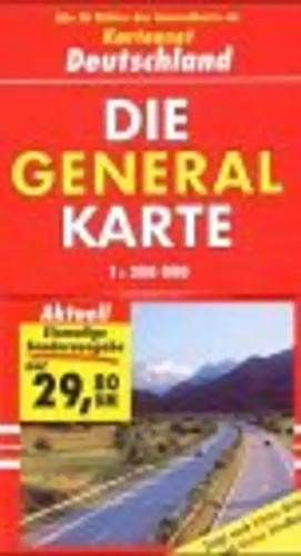 Die generalkarte deutschland - generalkarte,