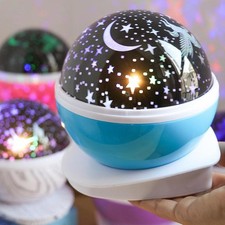 Sternenhimmel Projektor LED Kinder Nachtlicht 360° Rotierend für Kinderzimmer