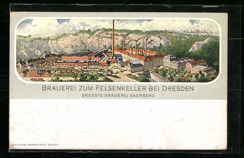 Künstler dresden brauerei - künstler-ak,