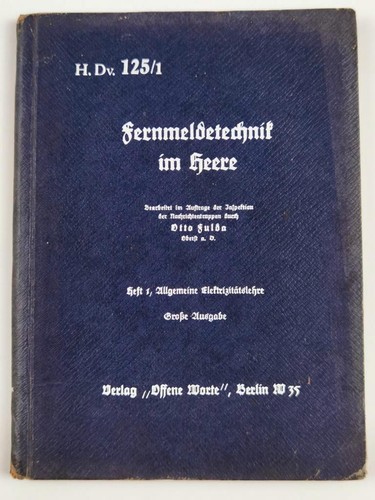 125 1 fernmeldetechnik - dv., 125/1