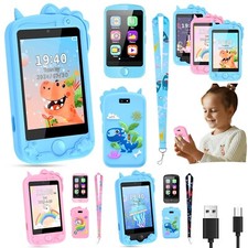 Kinder Handy Touchscreen Smartphone mit Musik-Player Kamera Puzzle-Spiele