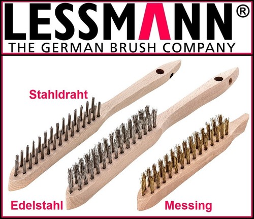 Lessmann drahtbürste stahl - lessmann, /