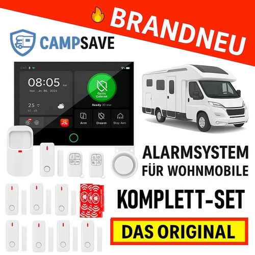 Campsave alarmanlagen set - campsave™,