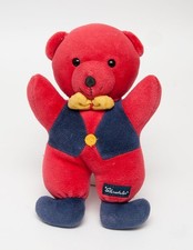 STERNTALER Bär Teddy blau rot