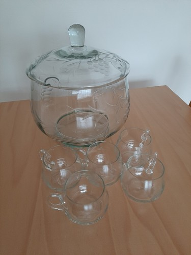 Bowle service kristallglas - bowle,