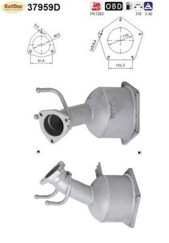 Katalysator für seat - katalysator,
