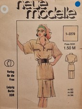 80er DDR Retro Schnittm