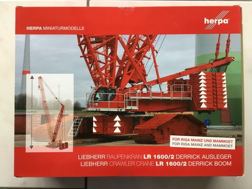 Herpa liebherr raupenkran - herpa,